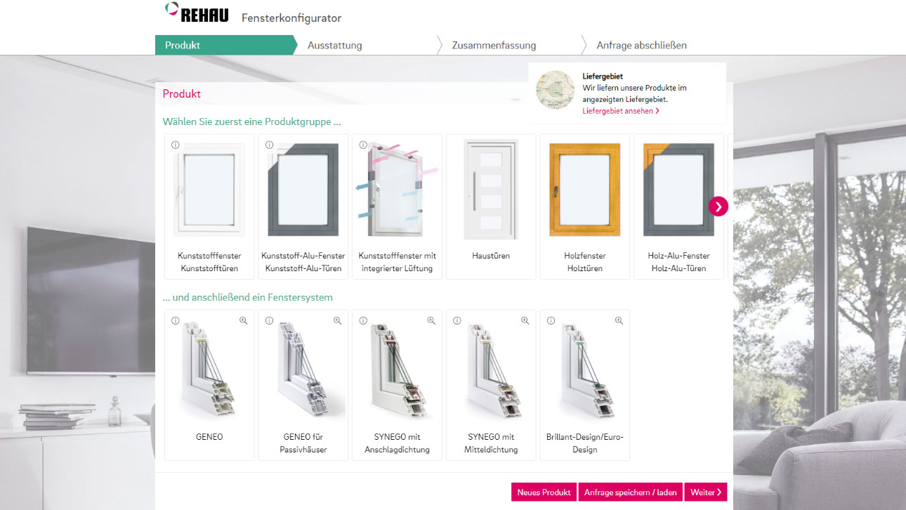 Homepage Fa. Bau- und Möbeltischlerei Andreas Dins: Startbild